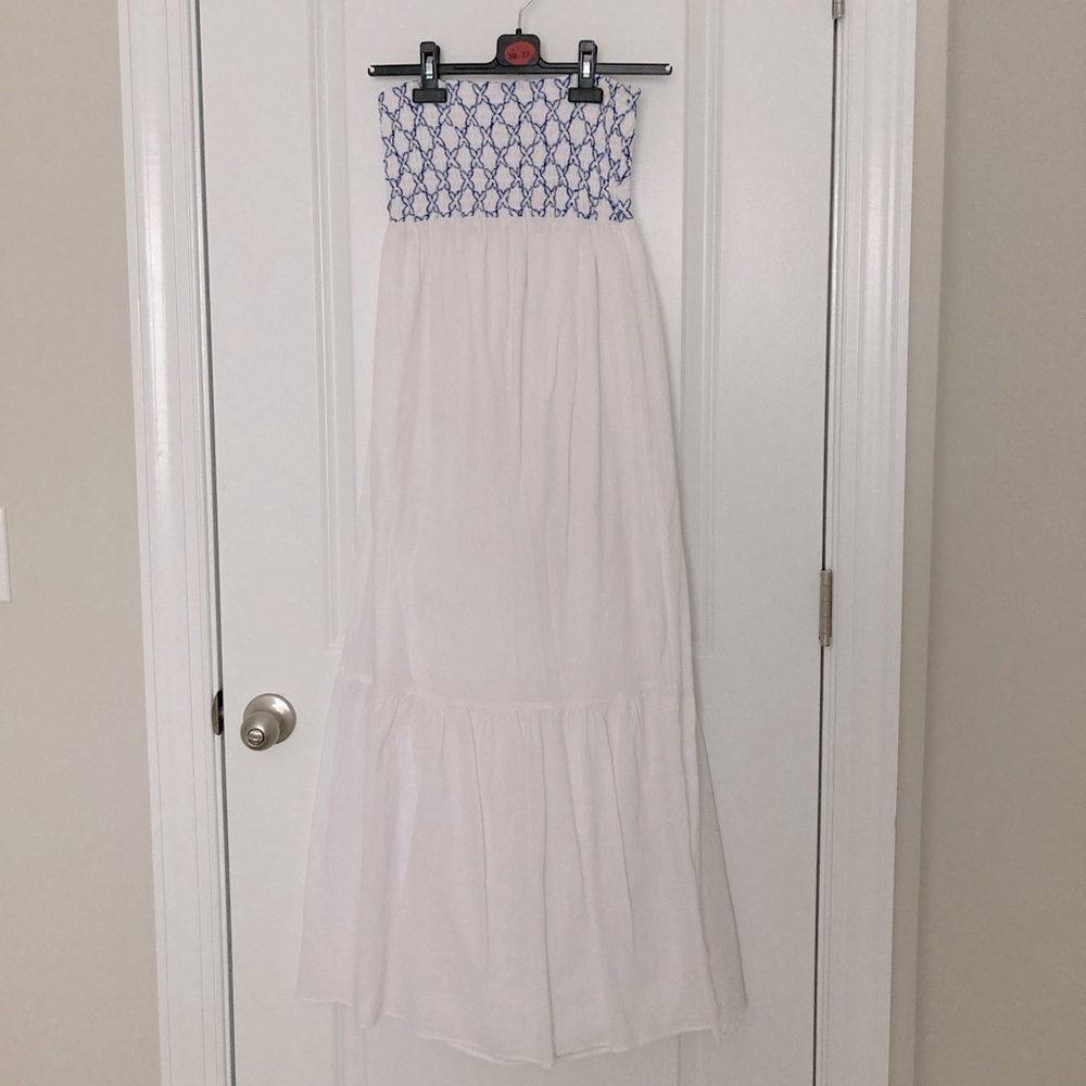 Loft strapless maxi dress